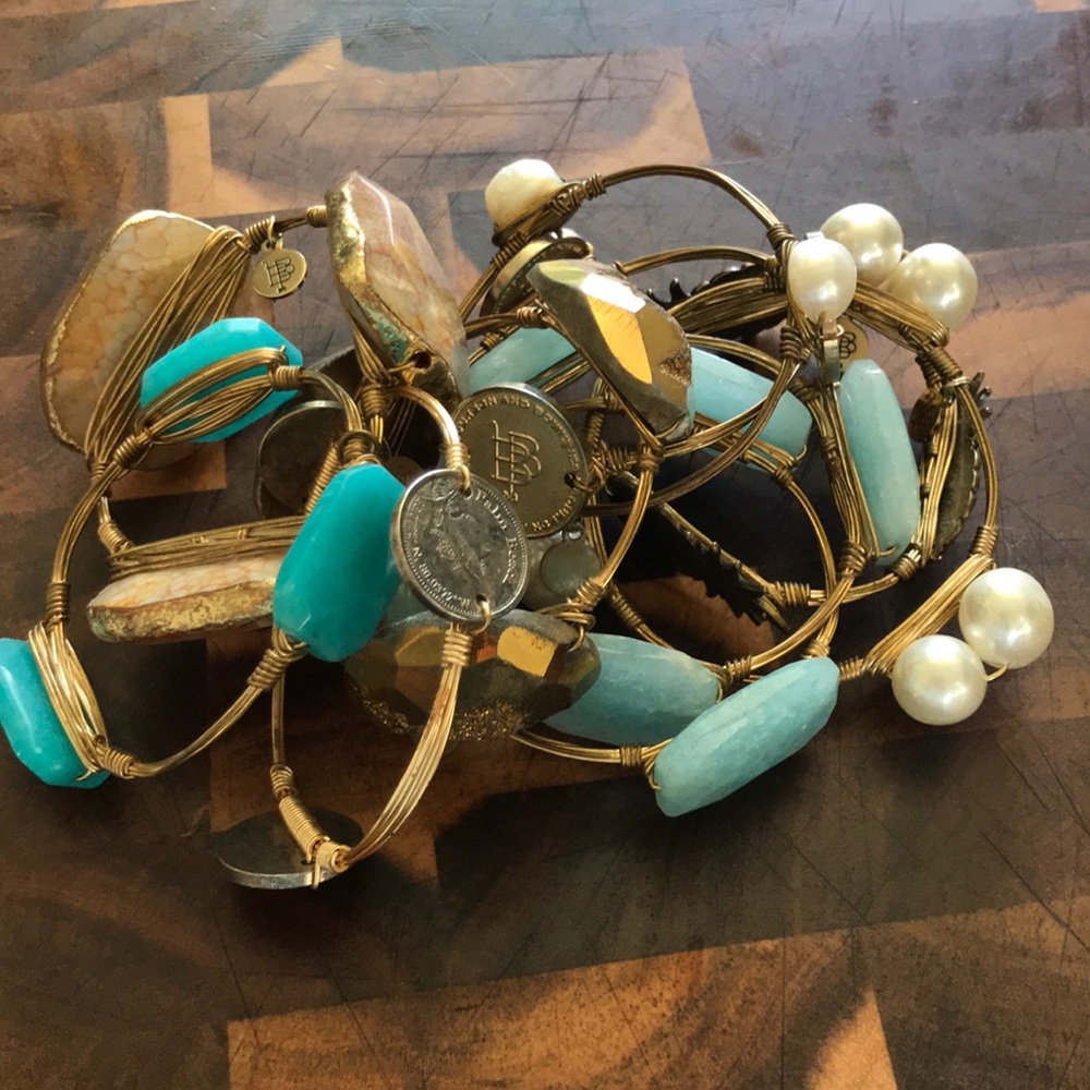 Bourbon and boweties bangle bracelets